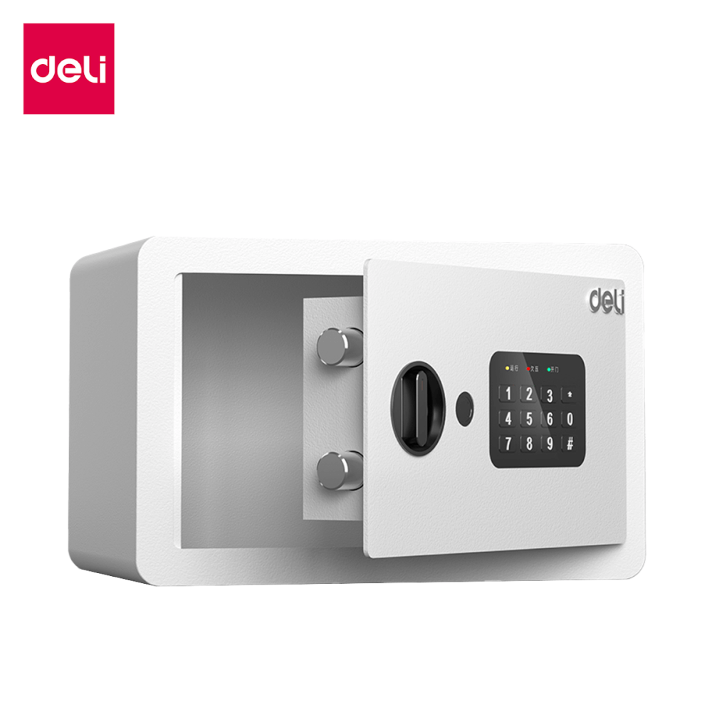 ตู้เซฟนิรภัย DELI AE680-WH-01 สีขาว